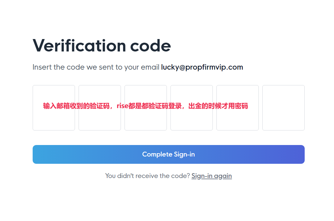 Rise 出金教程