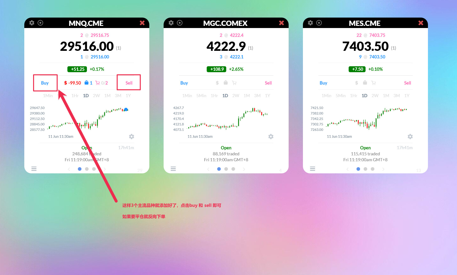 Rithmic 网页版 软件使用教程